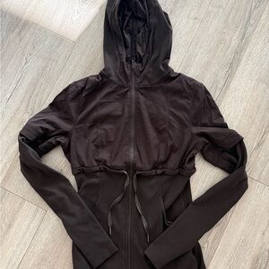 Brown Lululemon Zip-Up Jacket